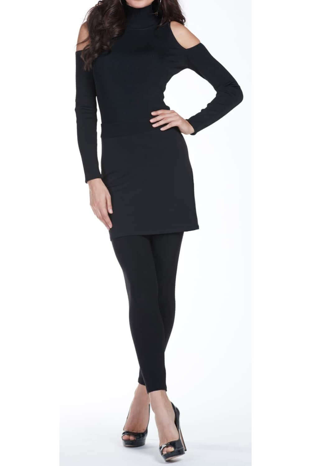 Frank Lyman Skirt/Legging Style 64065 Black Belle Mia Boutique