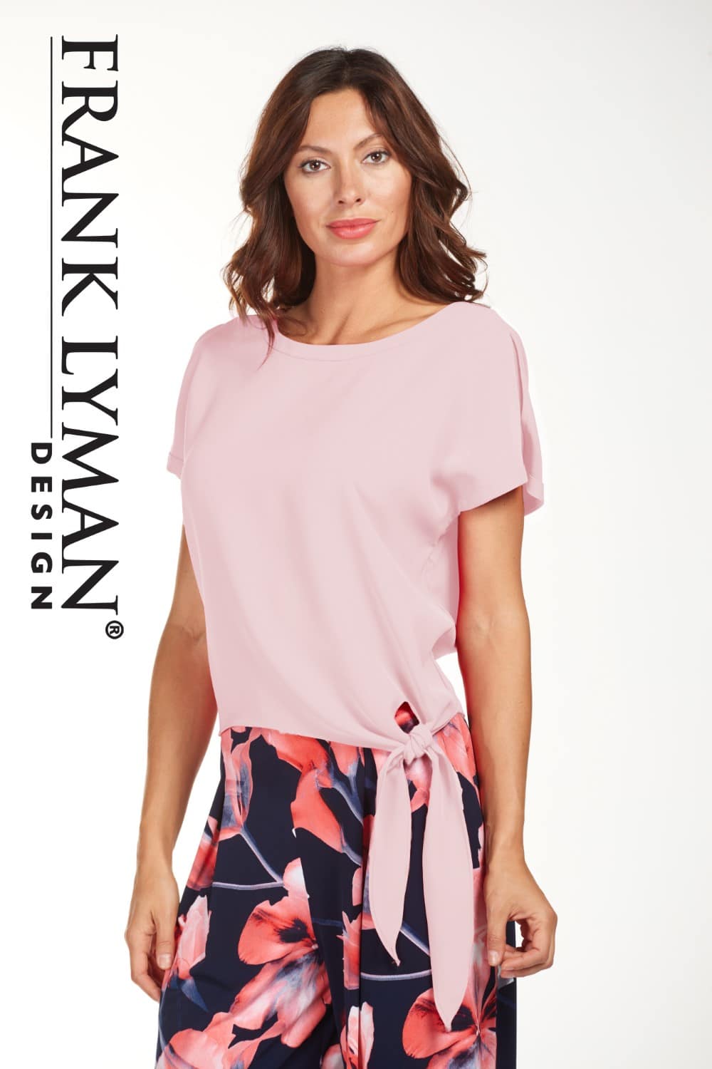 Frank Lyman Top Style 181224-BLSH Blush Belle Mia Boutique