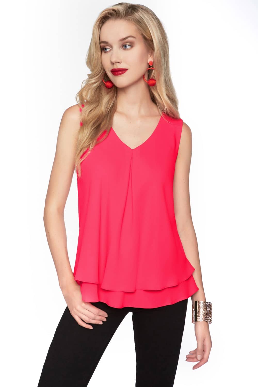 Frank Lyman Top Style 61175-HIB Hibiscus bmboutique1.myshopify.com