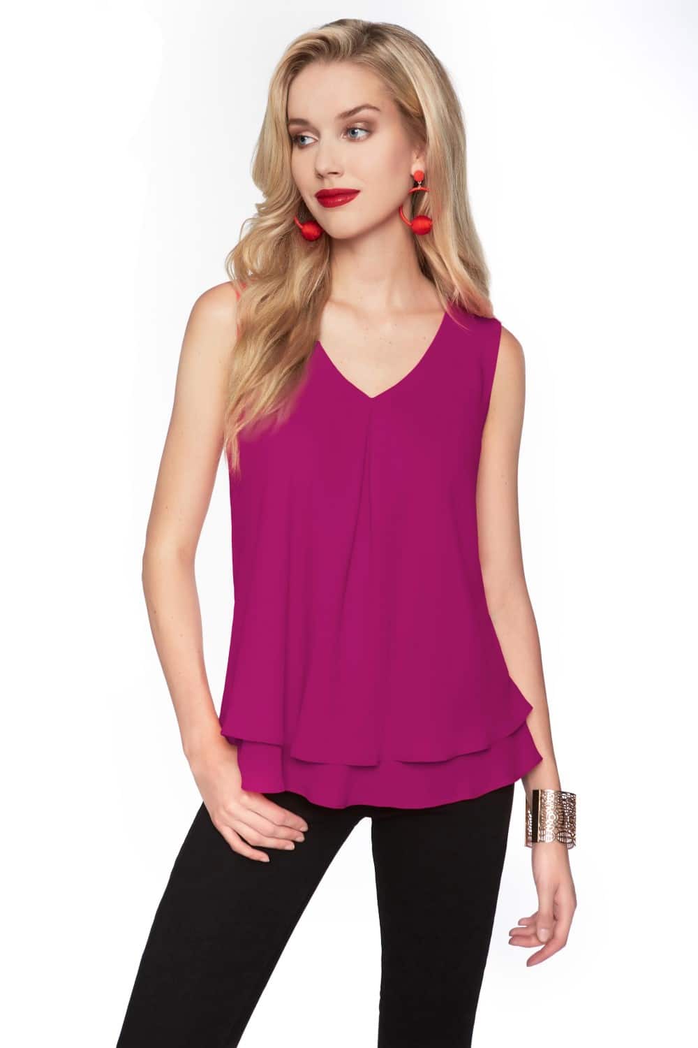 Frank Lyman Top Style 61175-ORCH Orchid bmboutique1.myshopify.com