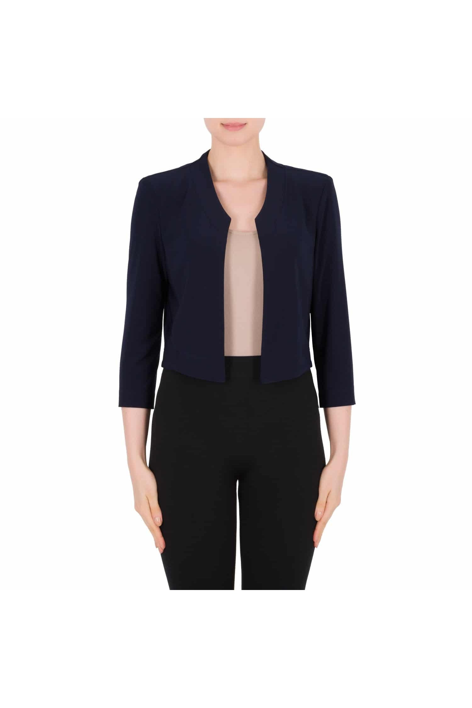 Women's Joseph Ribkoff | Tie Detail Capri Leggings | Navy