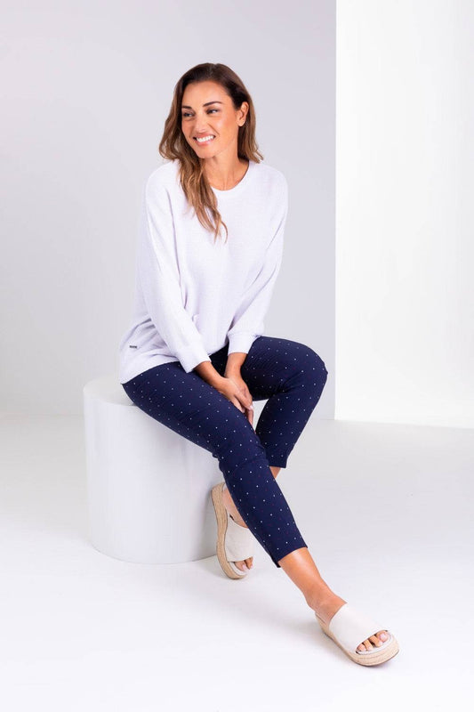 Lisette L Pant 83155-03 Navy bmboutique1.myshopify.com