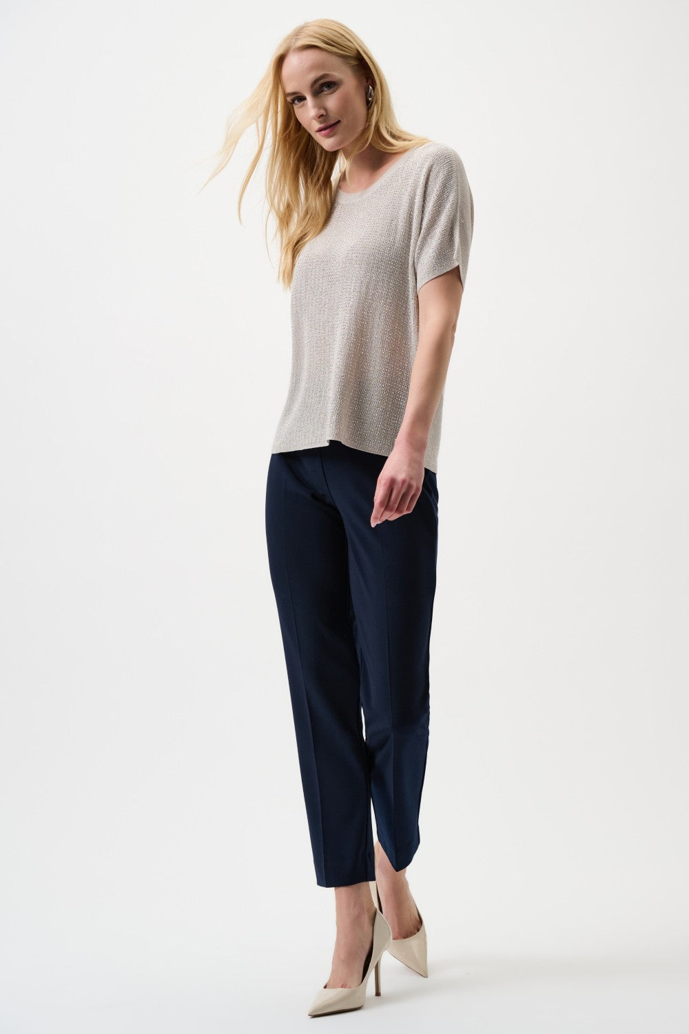 Joseph Ribkoff Pant 143105CO-MB Midnight Blue