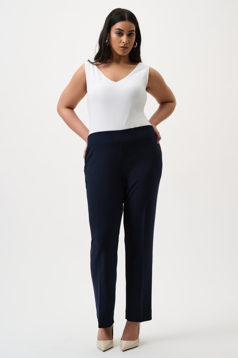 Joseph Ribkoff Pant 143105CO-MB Midnight Blue