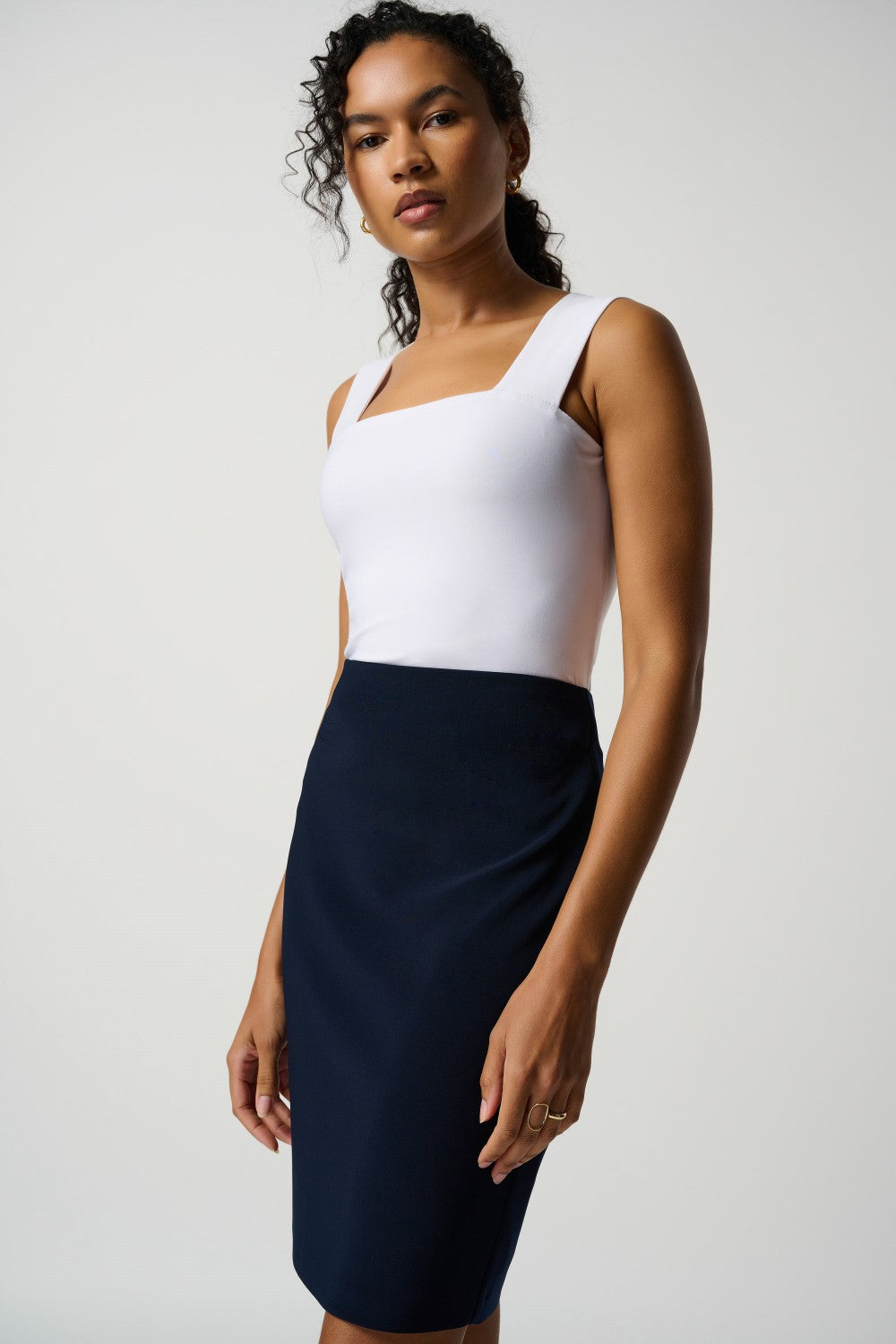 Joseph Ribkoff Skirt 153071F25-MID Midnight Blue