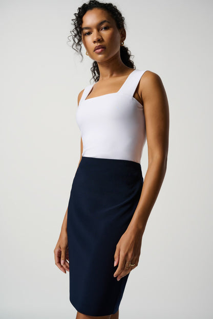 Joseph Ribkoff Skirt 153071F25-MID Midnight Blue