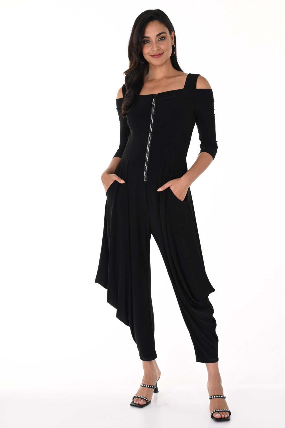 Frank Lyman Jumpsuit 176080 Black