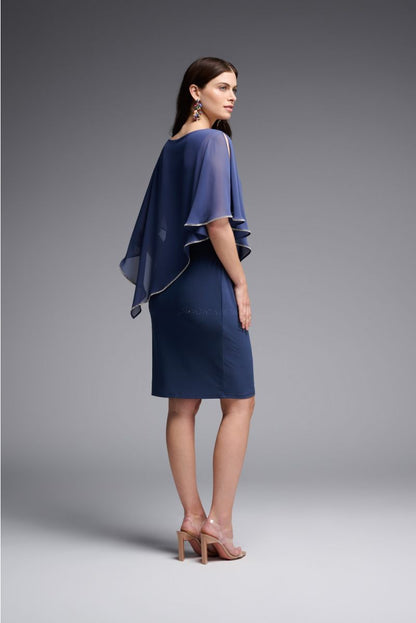 Joseph Ribkoff-kjole 223762-MID Midnight Blue