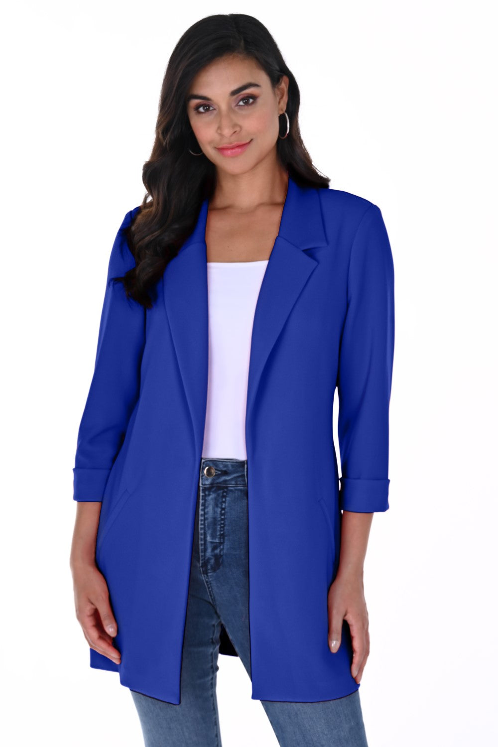 Frank Lyman Jacket 236005-RYL Royal – Belle Mia Boutique