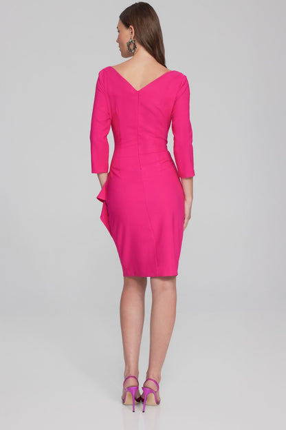 Joseph Ribkoff Dress 241705 Shocking Pink