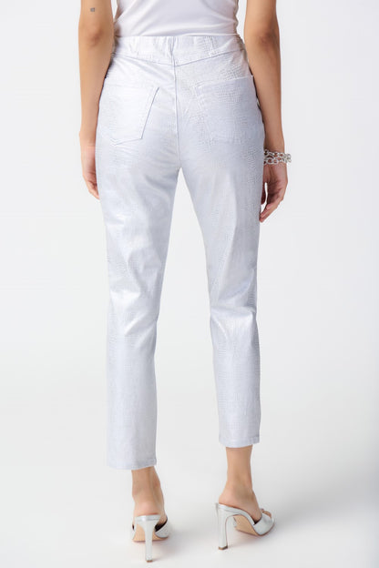 Joseph Ribkoff Jeans 241932 White/Silver