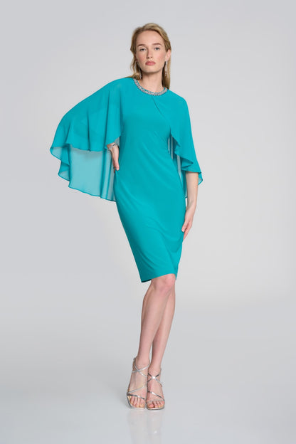 Joseph Ribkoff Dress 242731 Ocean Blue