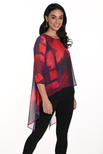 Frank Lyman Top 243246 Black/Red