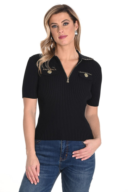 Frank Lyman Top 243409U Black