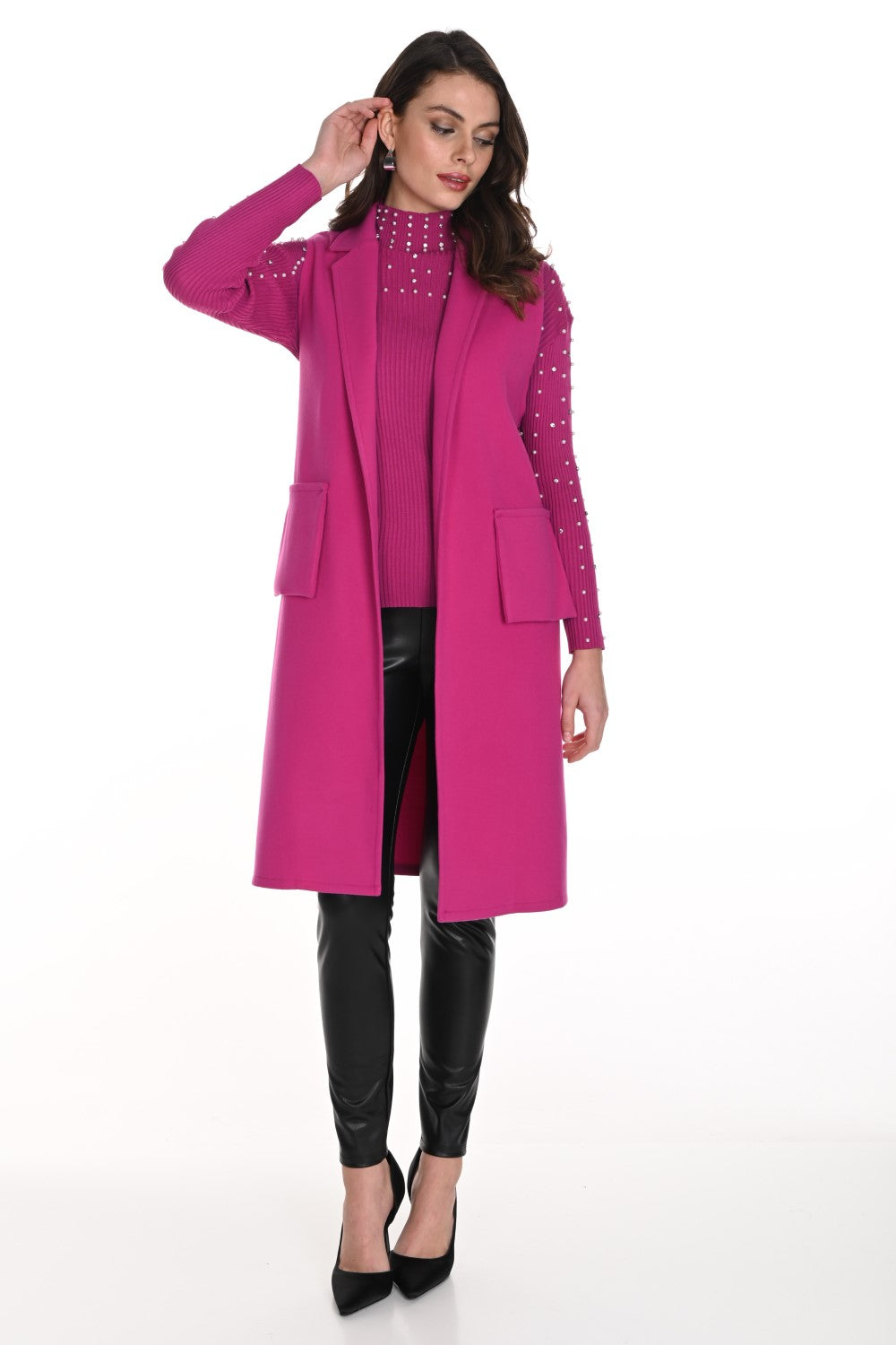 Frank Lyman Jacket 243616-FCHS Fuchsia