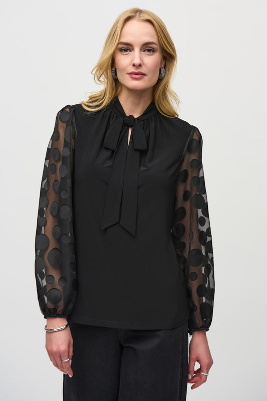 Joseph Ribkoff Top 244019 Negro