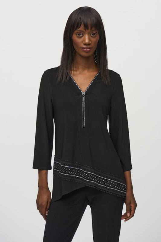 Joseph Ribkoff Top 244026 Negro