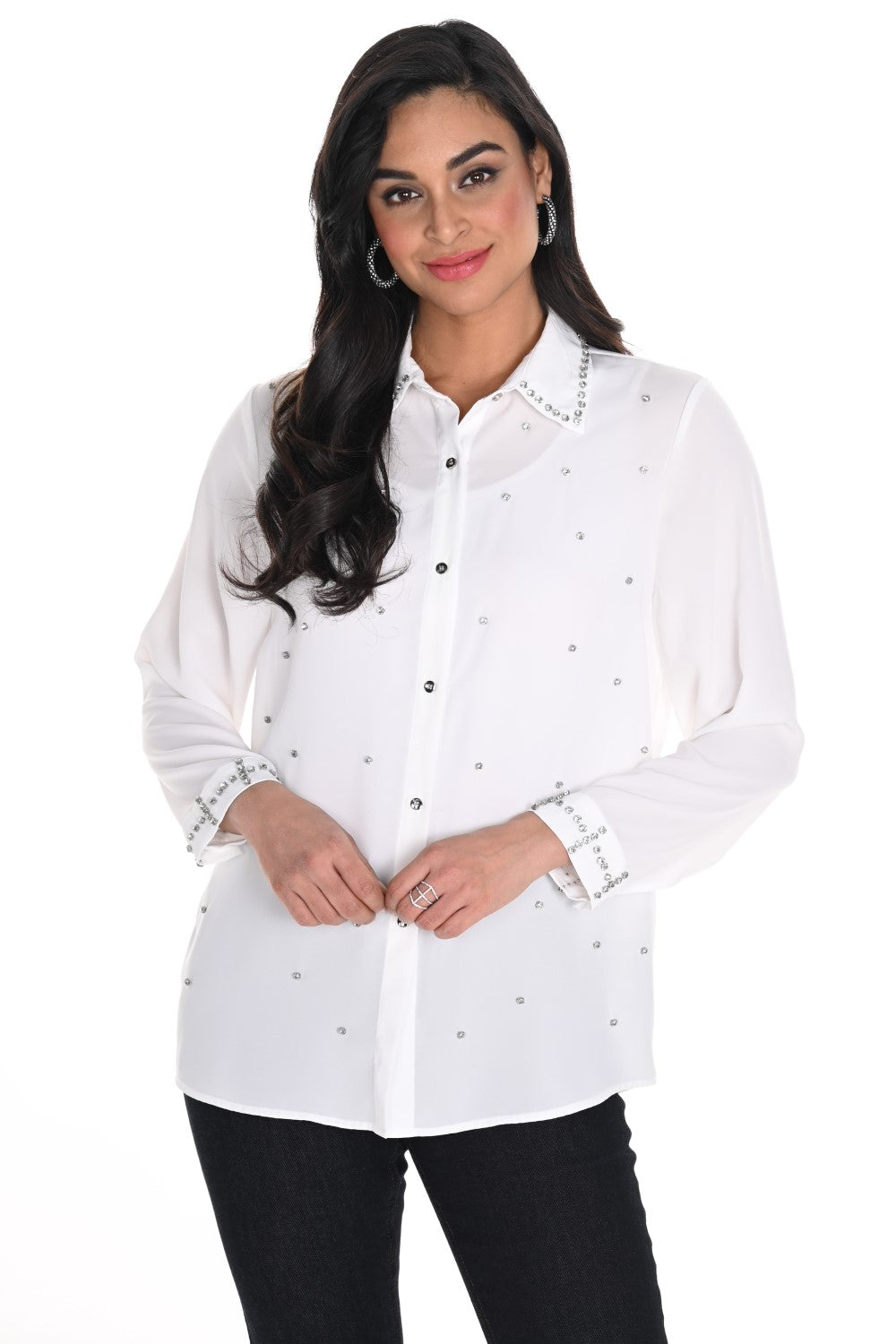 Frank Lyman Bluse 244674u Weiß