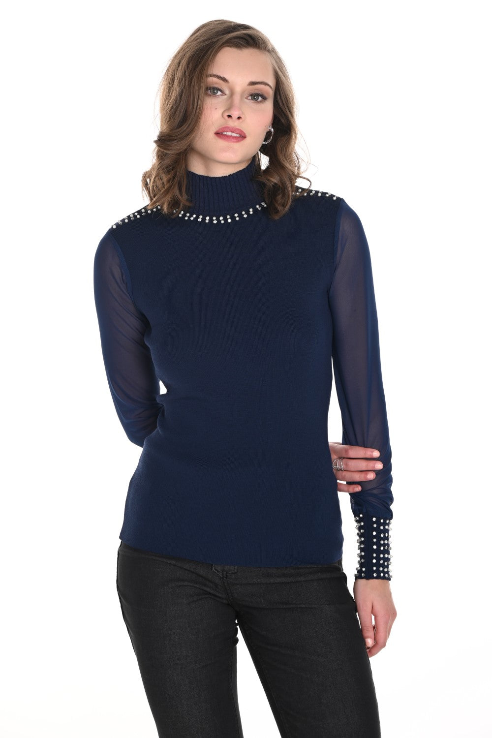 Frank Lyman Top 244675u Navy