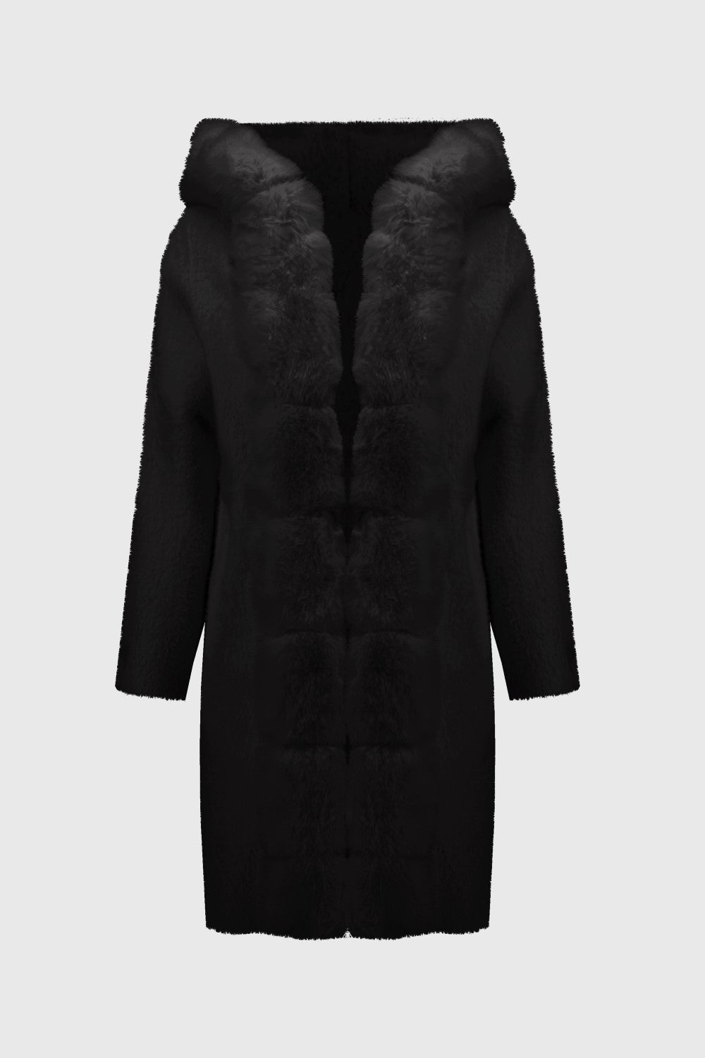 Joseph Ribkoff Sweater Coat 244929-BLK Black