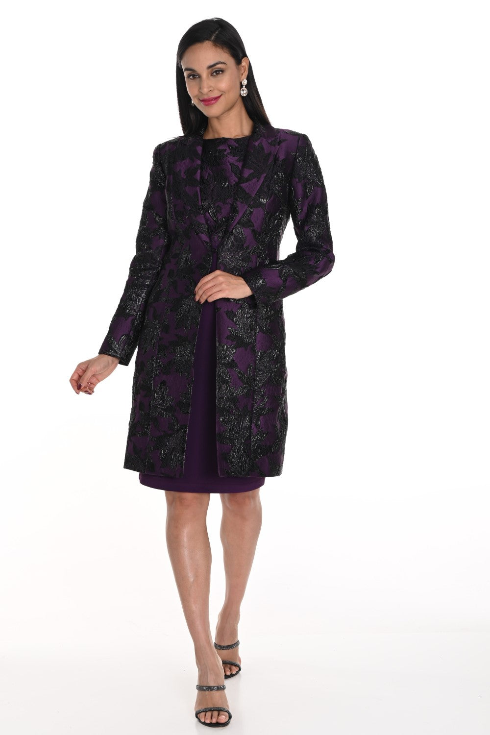 Lyman Jacket 249423U Purple/Black