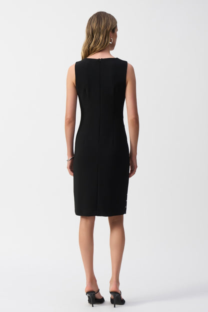 Joseph Ribkoff Dress 251094 Black/Vanilla