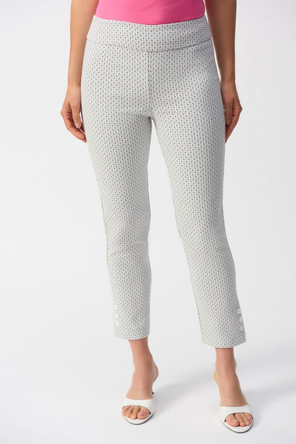 Joseph Ribkoff Pant 251281 White/Black