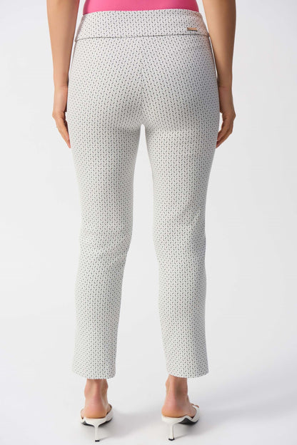 Joseph Ribkoff Pant 251281 White/Black