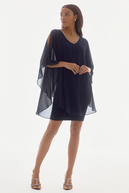 Joseph Ribkoff Dress 251746 Midnight Blue