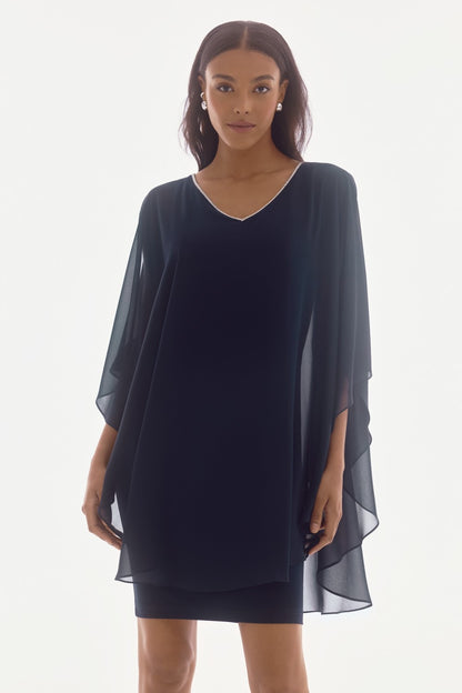 Joseph Ribkoff Dress 251746 Midnight Blue