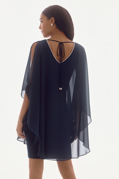 Joseph Ribkoff Dress 251746 Midnight Blue