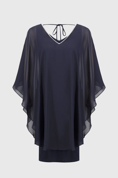 Joseph Ribkoff Dress 251746 Midnight Blue