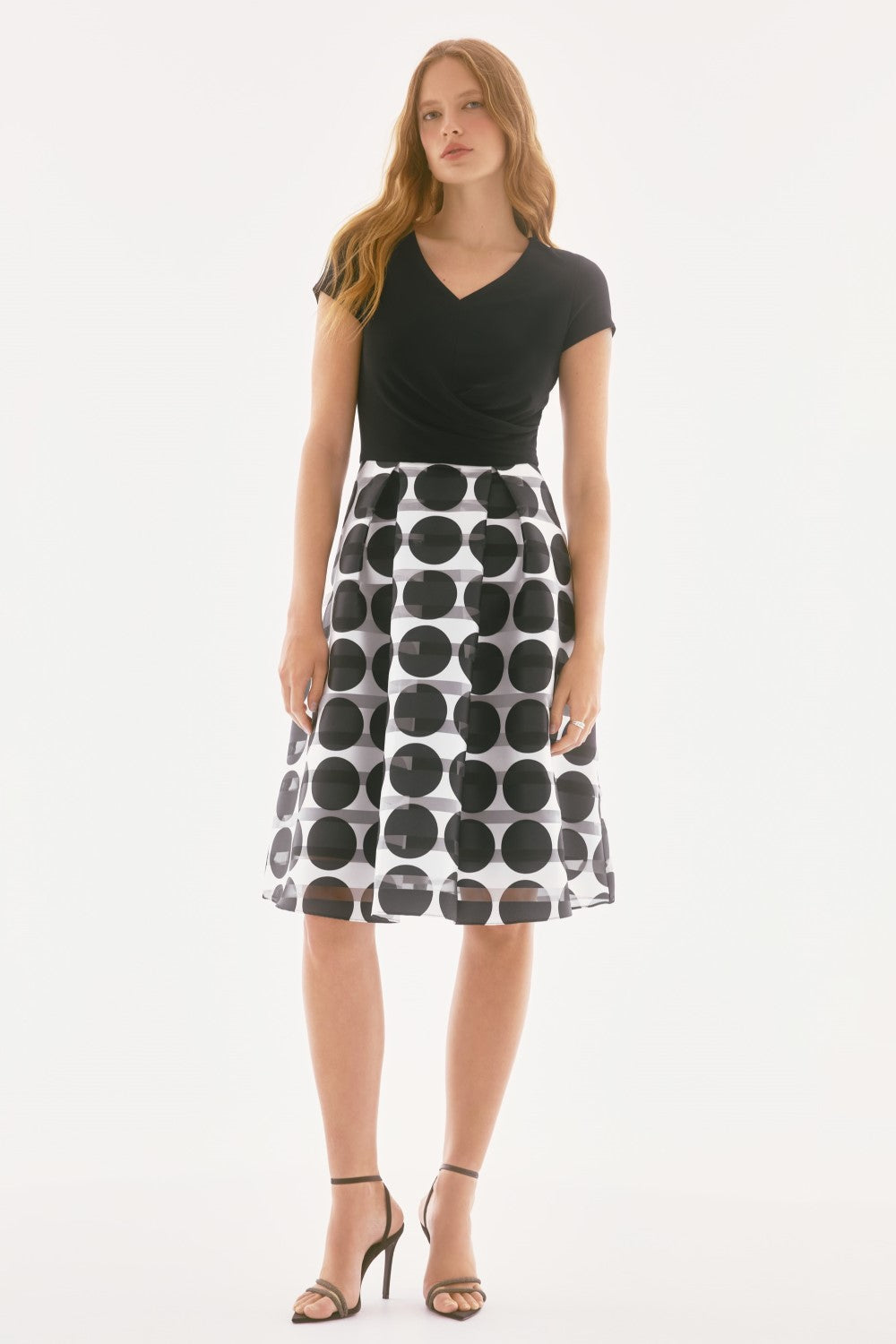 Joseph Ribkoff Skirt-Dress 251754 Black/Vanilla