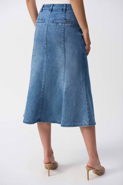 Joseph Ribkoff Skirt 251952 Vintage Blue