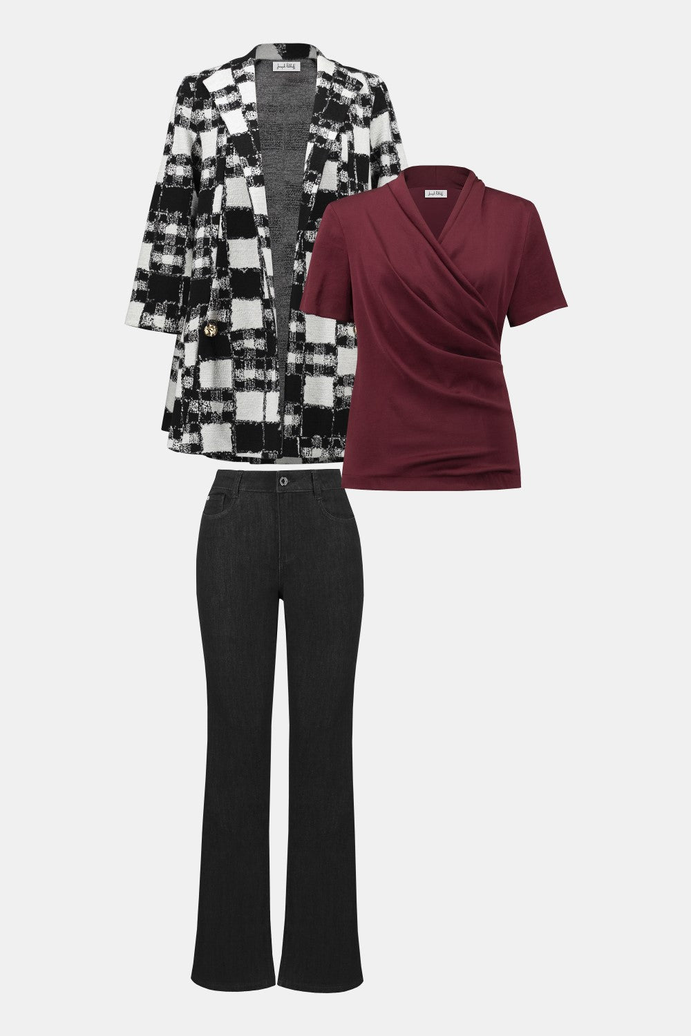 Joseph Ribkoff Jeans 251966B25-BLK Black