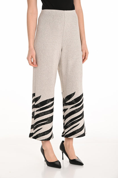 Frank Lyman Pant 253339 Beige/Black