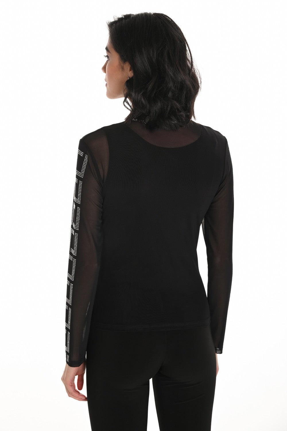 Frank Lyman Top 253706 Black/Silver