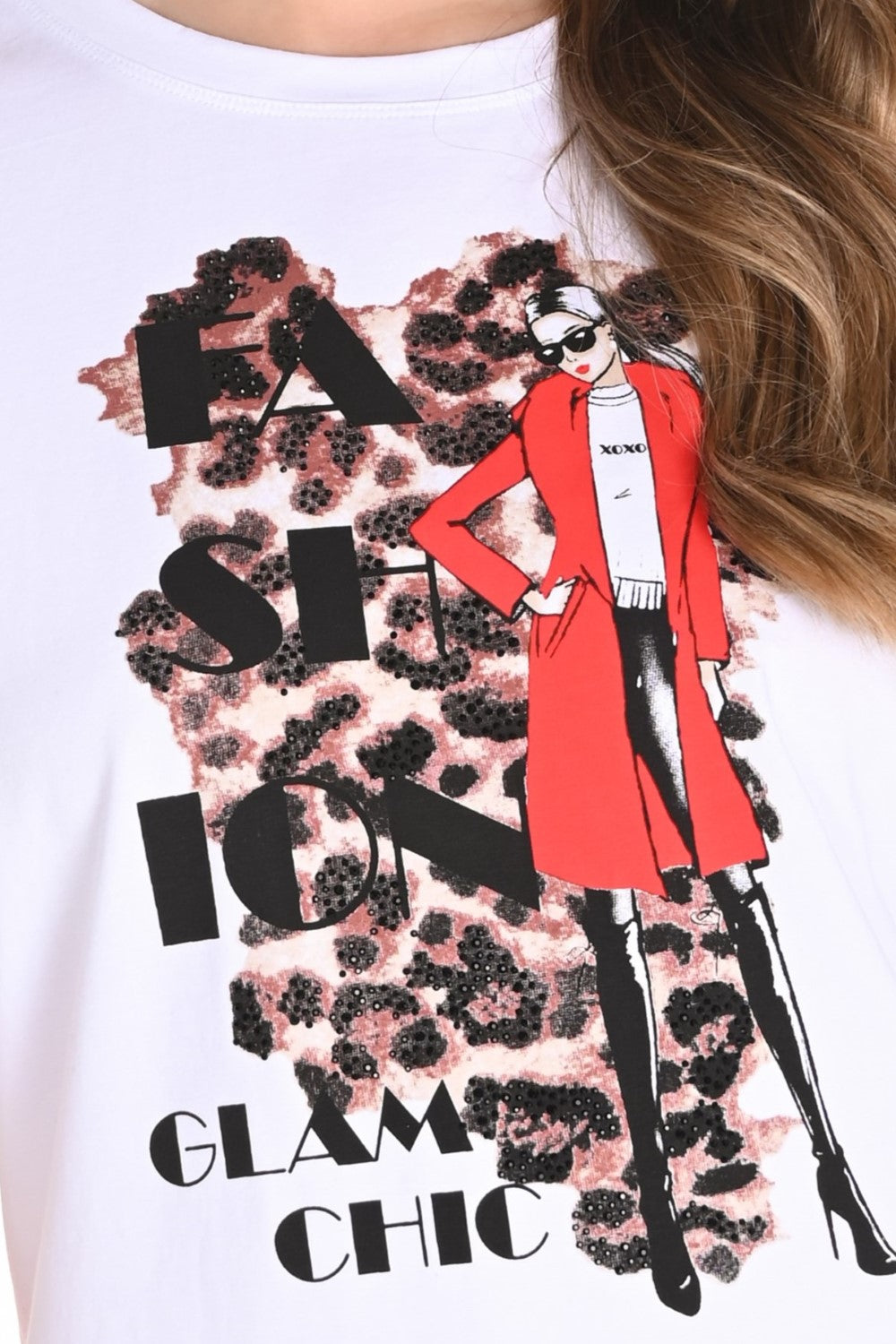 Frank Lyman Top 253712 Weiß