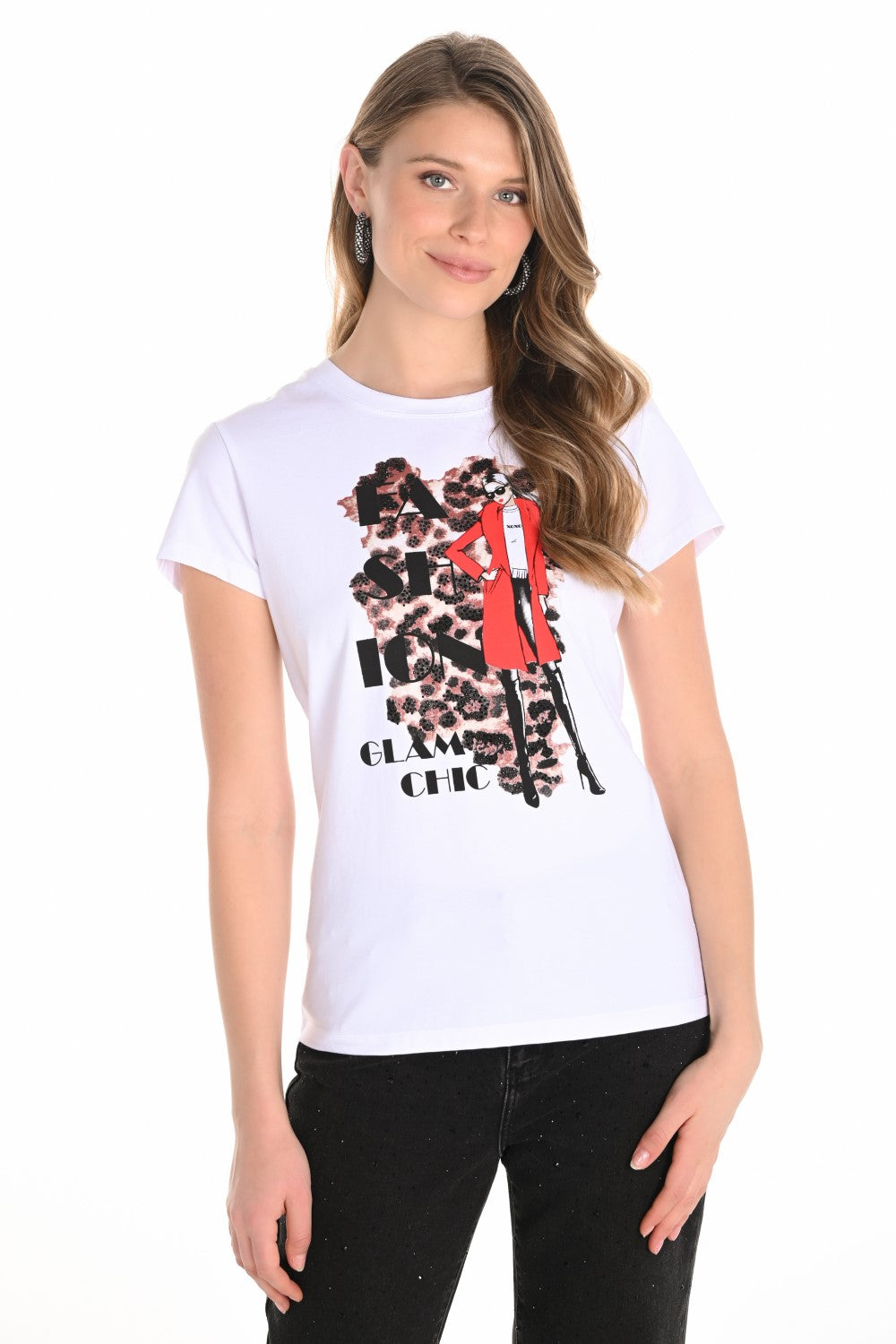 Frank Lyman Top 253712 Weiß