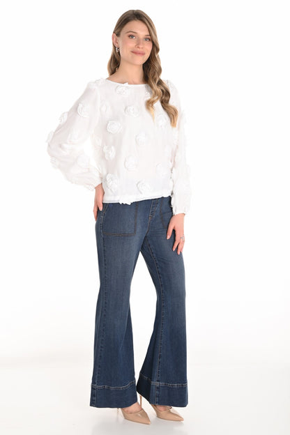 Frank Lyman Pant 253805 Blue