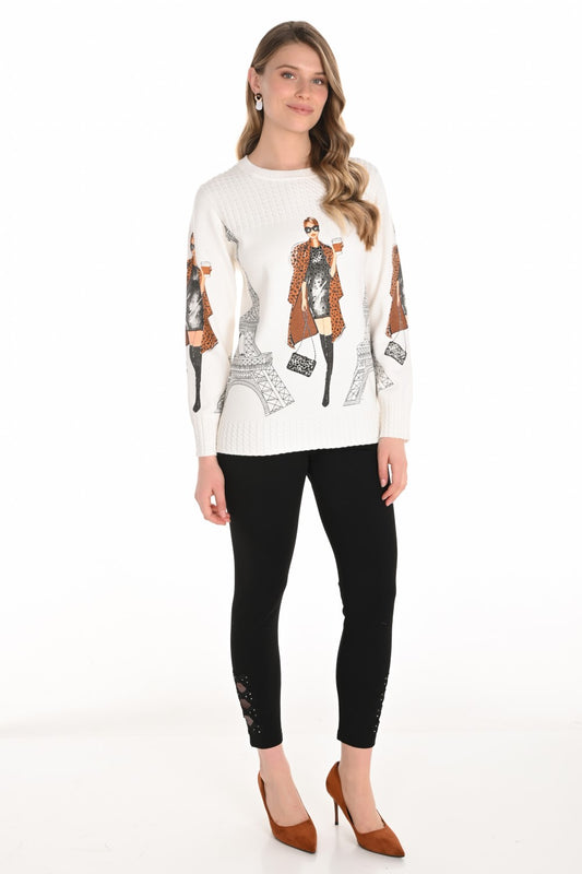 Frank Lyman Leggings 253810 Black