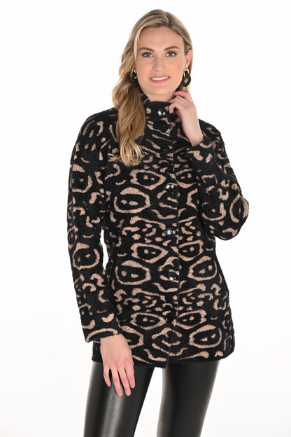 Frank Lyman Jacket 253841 Black/Beige