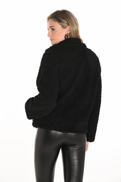 Frank Lyman Jacket 253878 Black/Cheetah