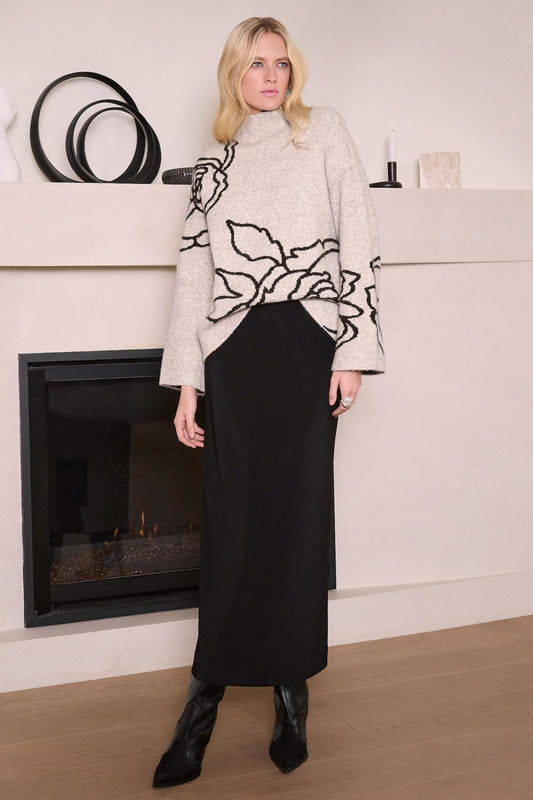 Joseph Ribkoff Skirt 254018 Black