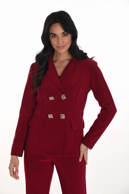 Frank Lyman Jacket 254042 Cabernet