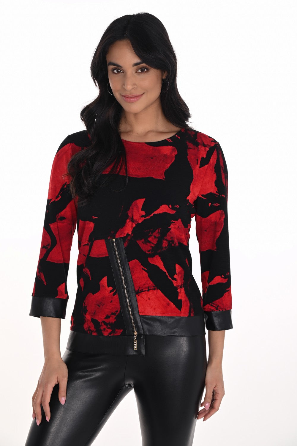 Frank Lyman Top 254279 Red/Black