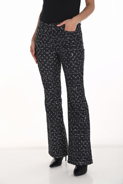 Frank Lyman Pant 254905 Charcoal/Silver
