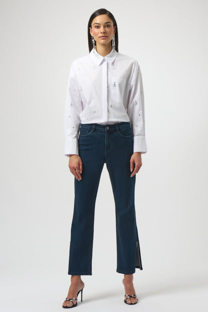 Joseph Ribkoff Jeans 254917 Dark Denim Blue