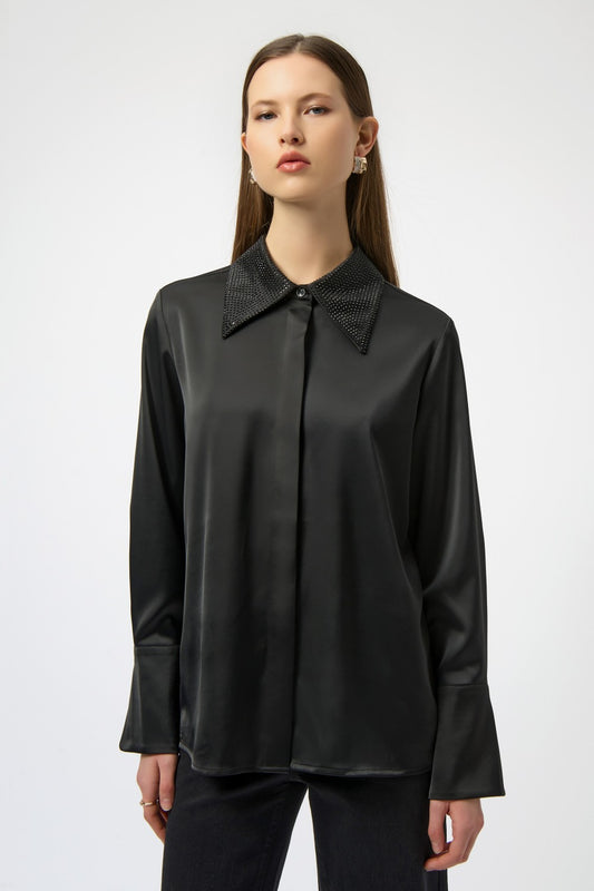 Joseph Ribkoff Blouse 254926-BLK Black