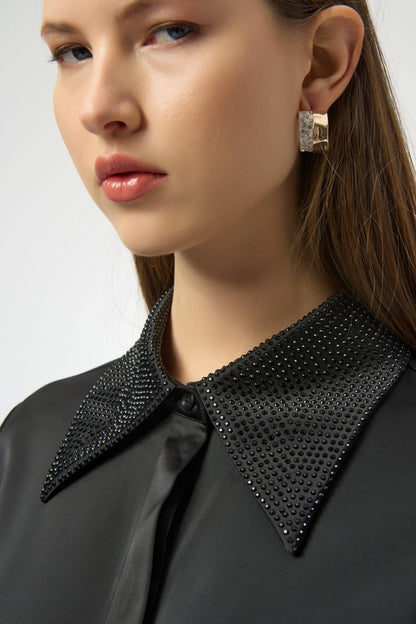 Joseph Ribkoff Blouse 254926-BLK Black